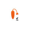 CARROT, Un Œuf vibrant avec télécommande, couleur et forme "Carotte" en silicone médical 